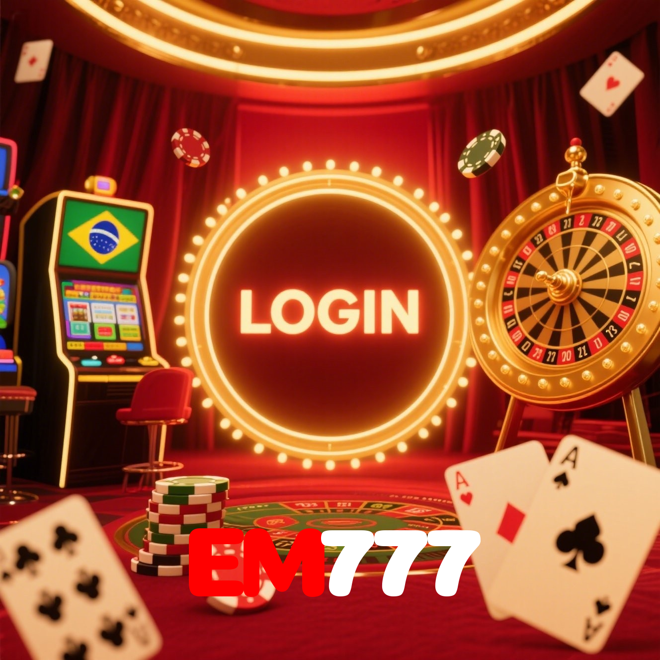 Login no EM777