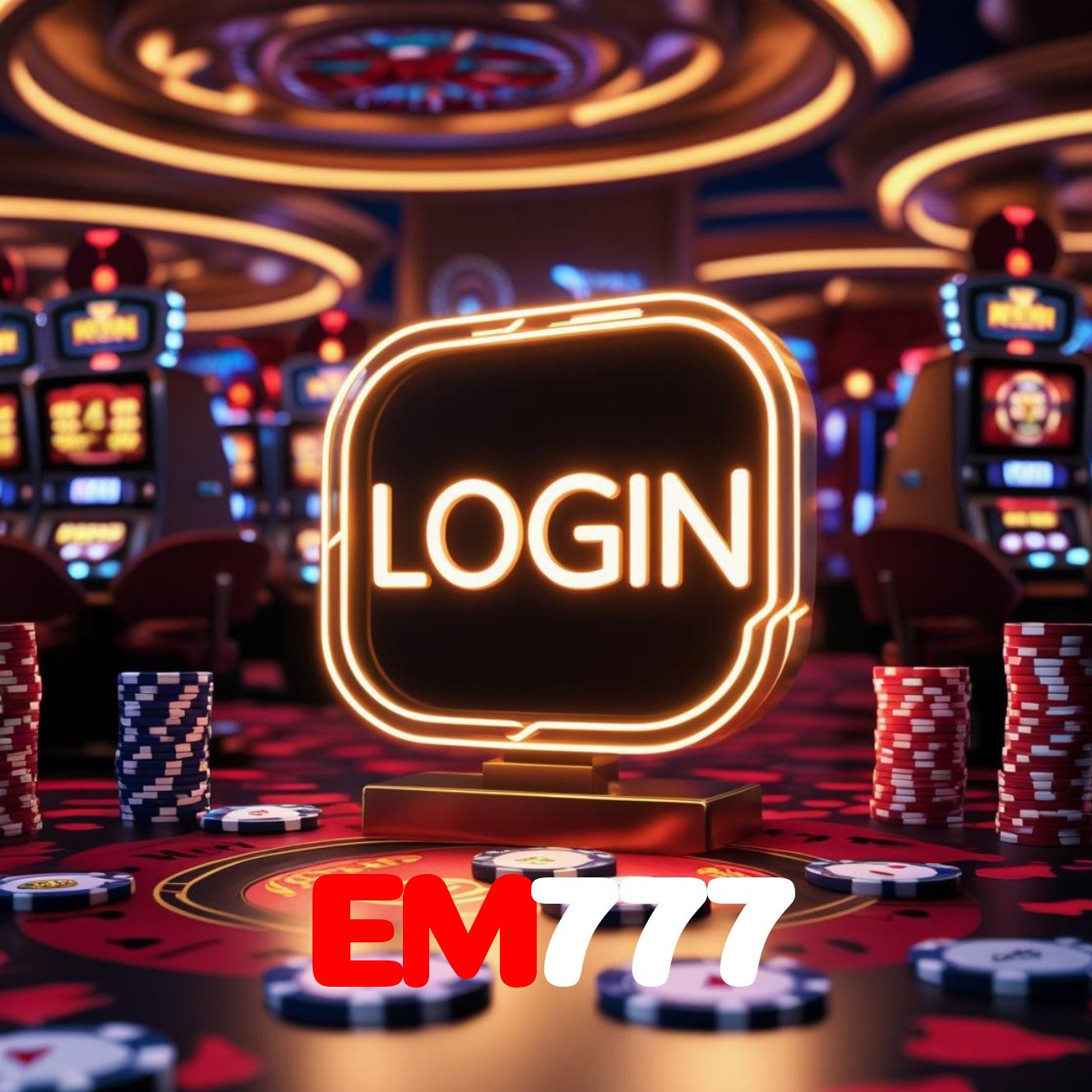 Login no EM777